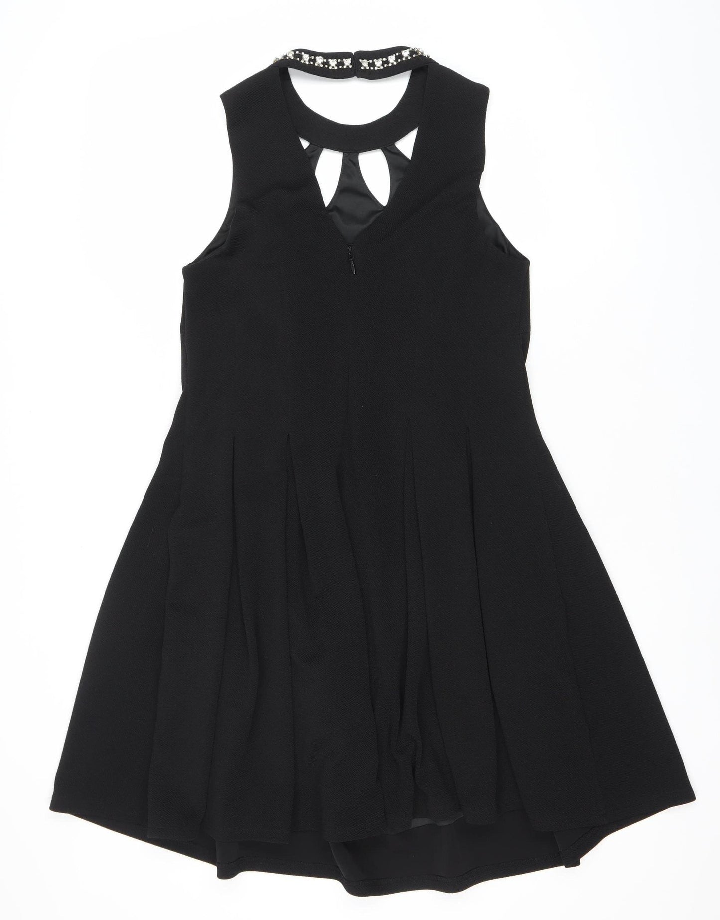 Forever 21 Women’s Black Plus Size 16 Fit & Flare Sleeveless Party Dress