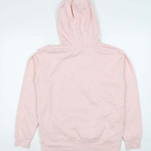 Disney Womens Pink Dumbo Hoodie XS Pullover Hooded Sweatshirt