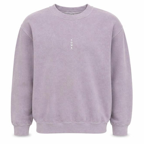 Topman Men’s Purple Pullover Sweatshirt Small Rome Logo