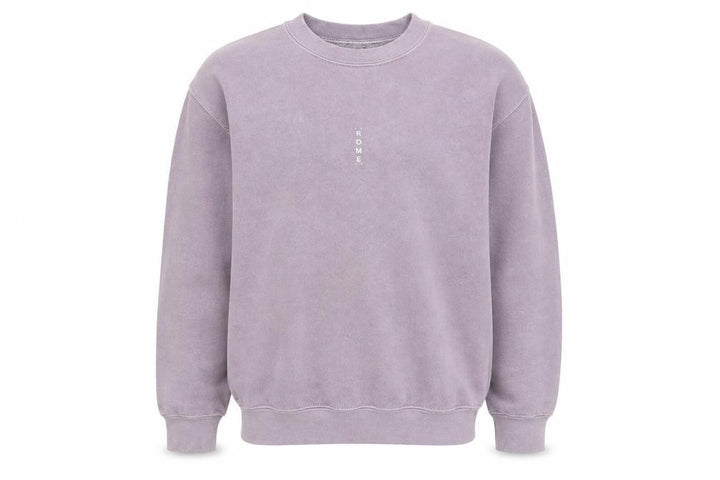 Topman Men’s Purple Pullover Sweatshirt Small Rome Logo
