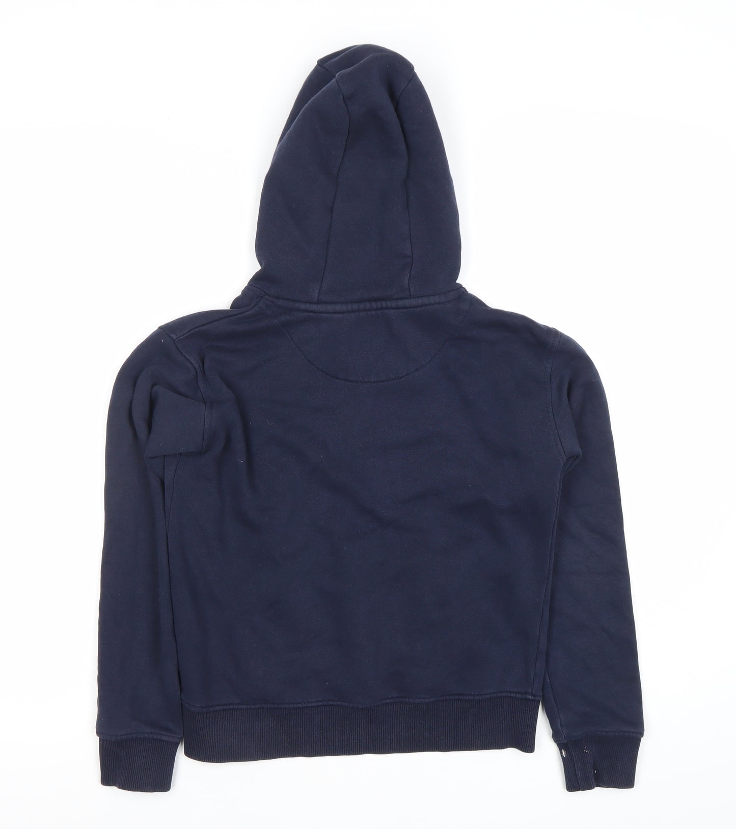Jack Wills Girls Navy Blue Pullover Hoodie 9-10 Years Logo Graphic