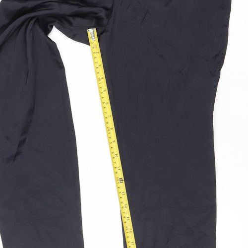 Zara Women Black XS Slim Fit Dress Pants Workwear Trousers