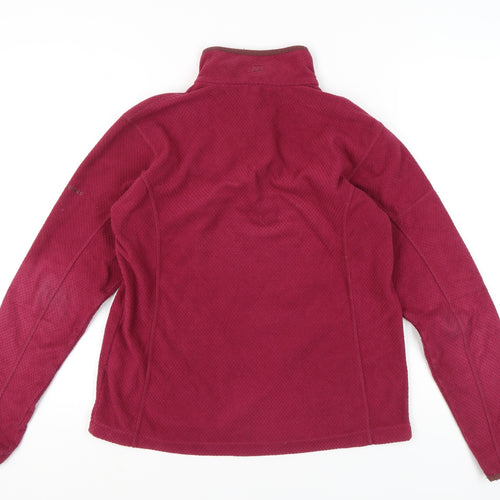 Berghaus Womens Red Fleece Sweatshirt Size 14 Outdoor Hiking
