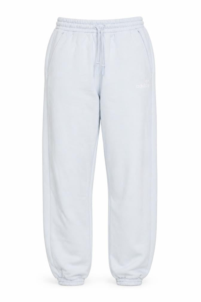 Front view of Adidas women’s blue sweatpants uk 6 cotton blend joggers