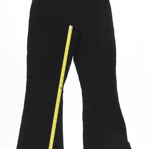 Jerzees Women Black XL Jersey Leggings Stretch Activewear