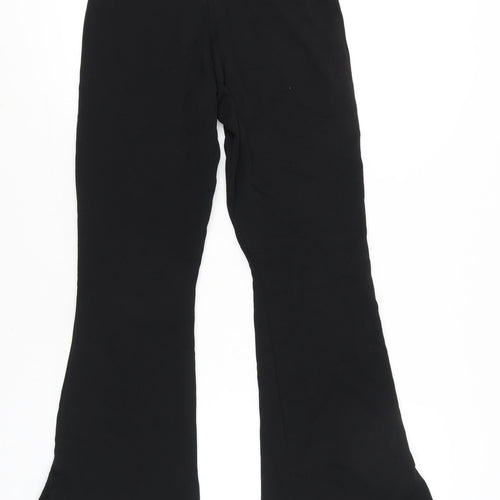 Jerzees Women Black XL Jersey Leggings Stretch Activewear