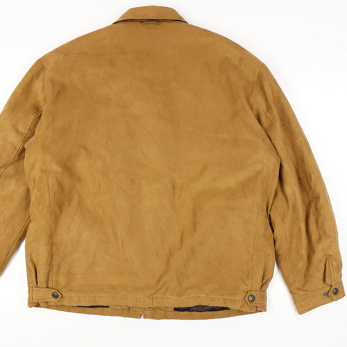 Weatherproof Men's Brown XL Polyester Lined Casual Jacket