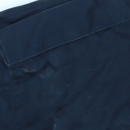 H&M Men’s Blue Military Jacket Size 54 EUR 44R Cotton Mid-Length