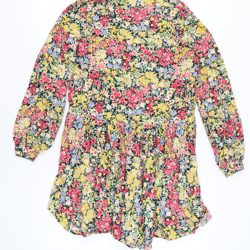 Warehouse Women’s Multicoloured Floral Skater Dress Size 10