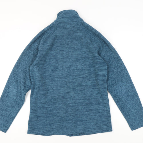Mountain Warehouse Men’s Blue Small Fleece Jacket Full Zip Outdoor