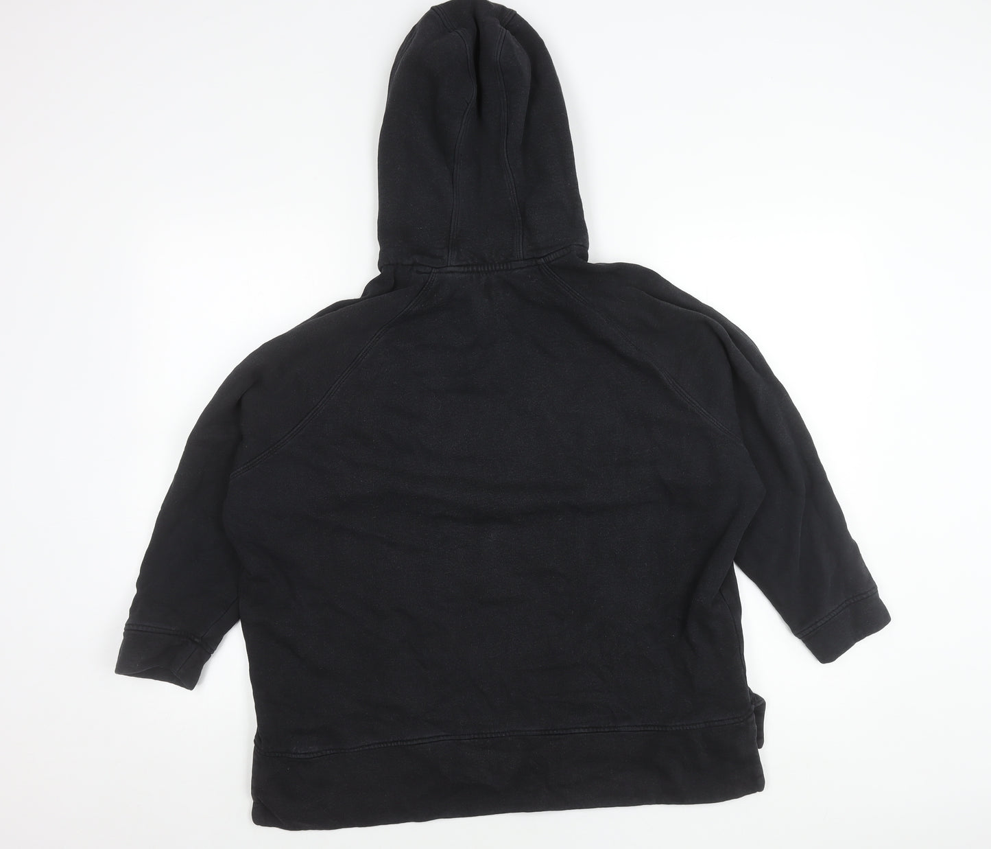 Kin Men’s Black Pullover Hoodie Size S Cotton Fleece Casual