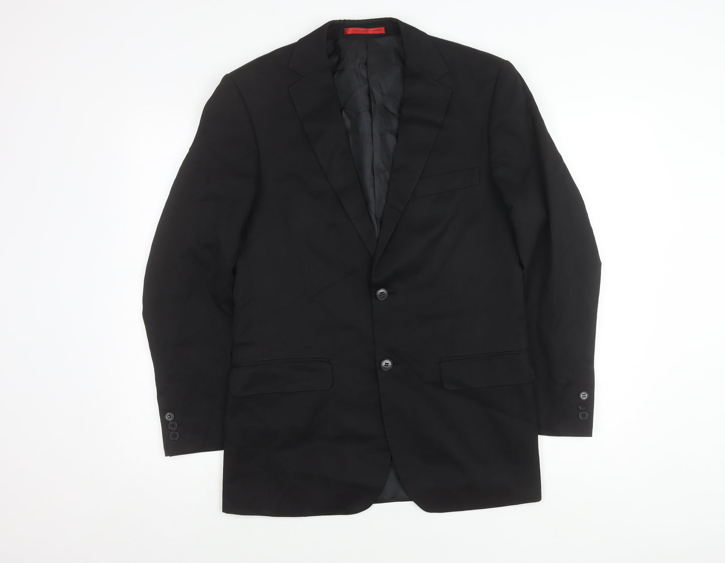 Burton Men’s Black 36R Regular Fit Single Breasted Blazer Jacket