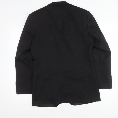 Burton Men’s Black 36R Regular Fit Single Breasted Blazer Jacket