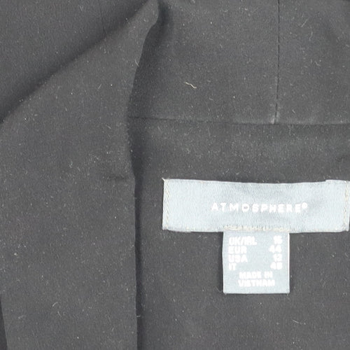 Atmosphere Women’s Black Blazer UK 16 Shawl Collar 3/4 Sleeve