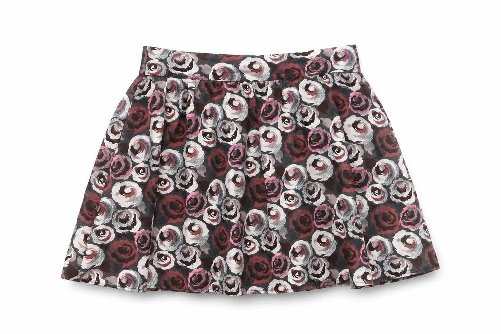 H&M Divided Women’s Multicoloured Floral A-Line Skirt Size 10