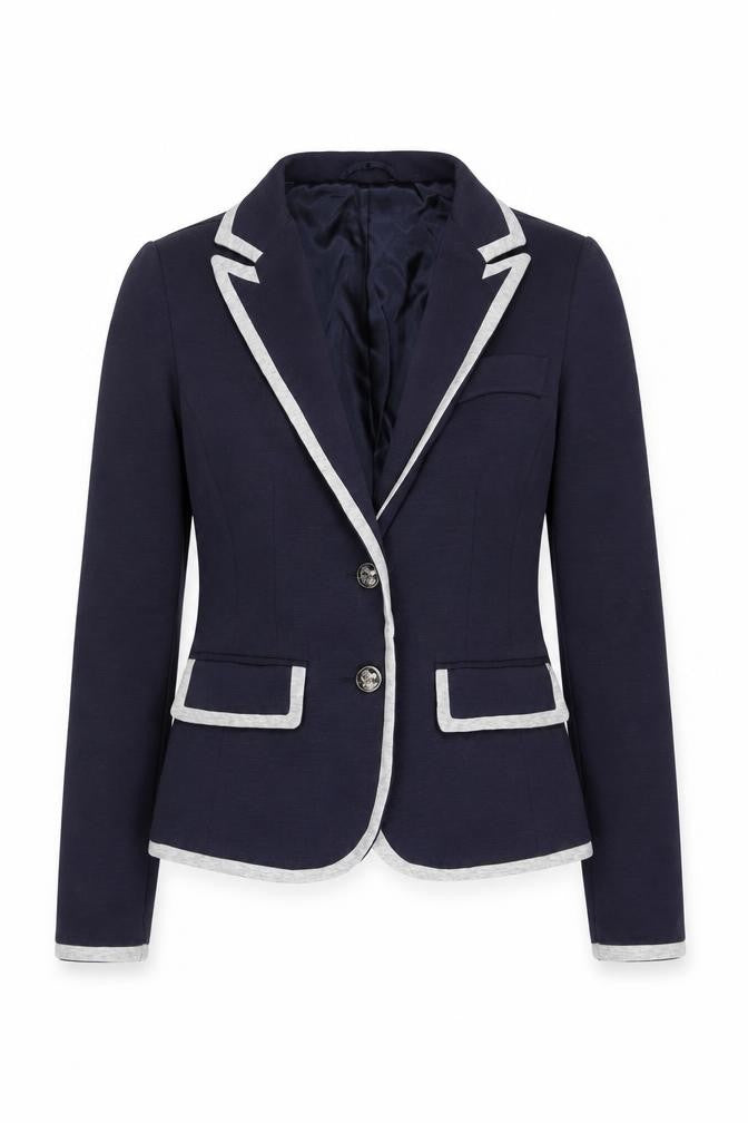 New Look Womens Blue Slim Fit Blazer Jacket UK 10 Workwear