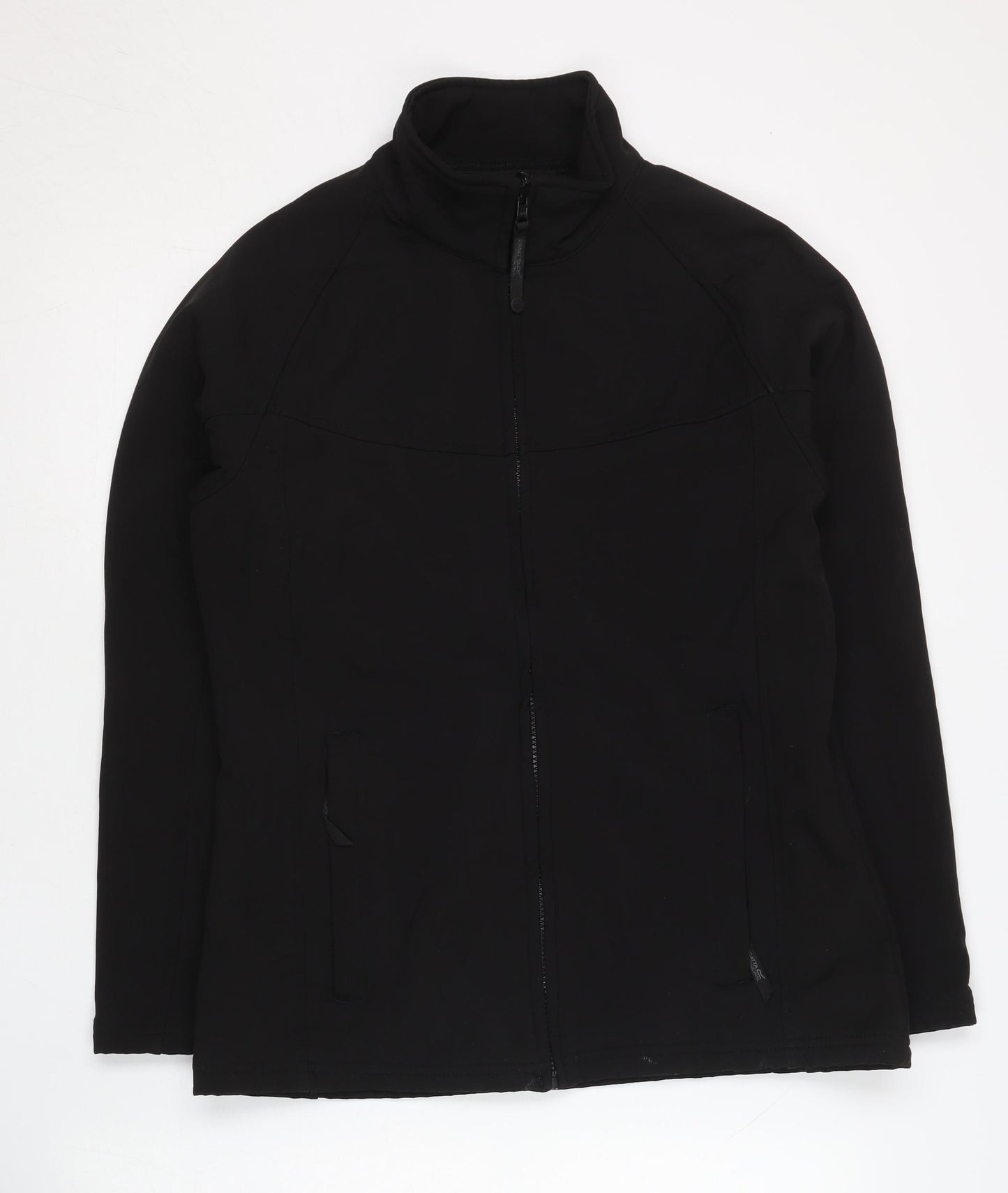 Regatta Women’s Black Softshell Jacket UK 12 Regular Fit Outdoor