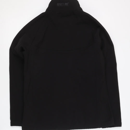 Regatta Women’s Black Softshell Jacket UK 12 Regular Fit Outdoor