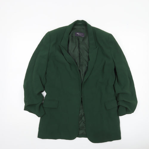 Marks and Spencer Women’s Green Relaxed Fit Blazer Jacket Size 6