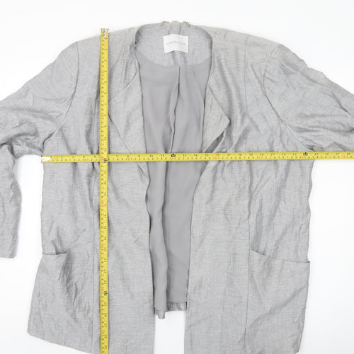 Windsmoor Women’s Grey Plus Size 22 Lined Suit Jacket Blazer