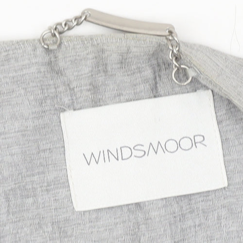 Windsmoor Women’s Grey Plus Size 22 Lined Suit Jacket Blazer