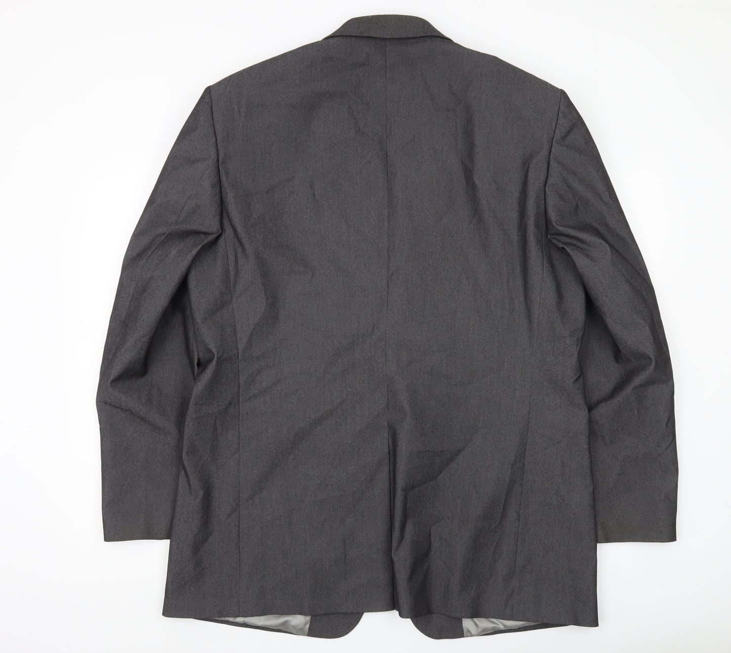 Armando Men's Grey Blazer Jacket 46 Chest XL Regular Fit Formal