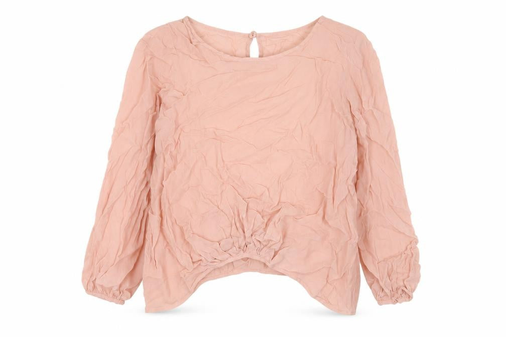 Next Women’s Pink Viscose Blouse Size 14 Long Sleeve Tunic