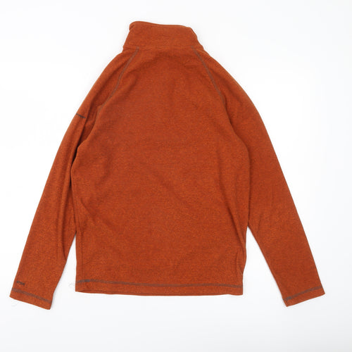Trespass Men's Brown XS 1/4 Zip Pullover Sweatshirt Outdoor Fleece