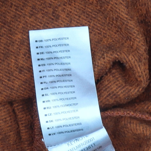 Trespass Men's Brown XS 1/4 Zip Pullover Sweatshirt Outdoor Fleece