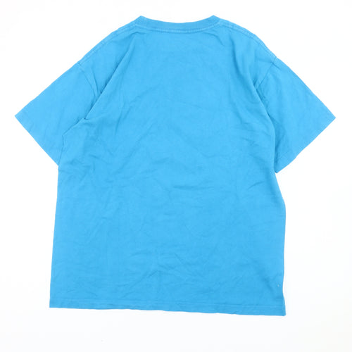 Disney Teens Blue Minnie Mouse Graphic T-Shirt Size 12 Cotton