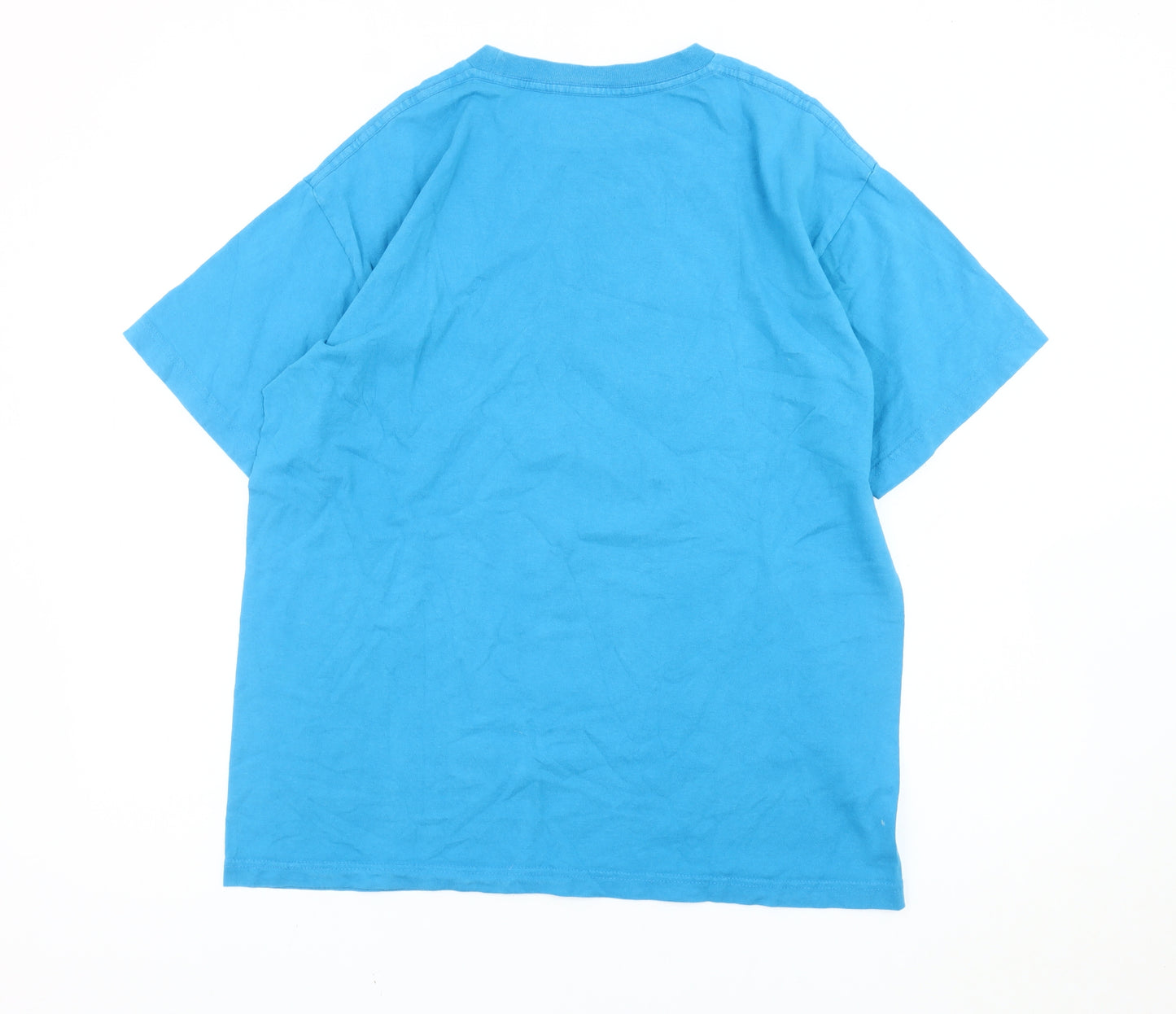 Disney Teens Blue Minnie Mouse Graphic T-Shirt Size 12 Cotton
