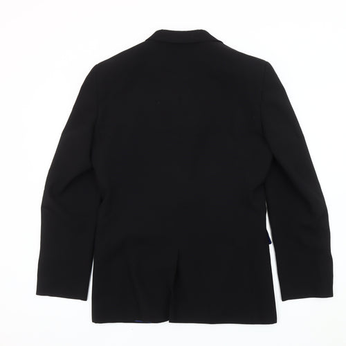 Taylor & Wright Men's Black 36R Slim Fit Blazer Jacket