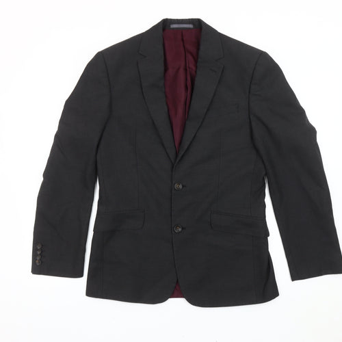 Marks and Spencer Men’s Grey Blazer 36in Regular Fit Jacket