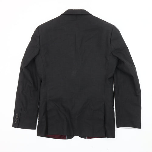 Marks and Spencer Men’s Grey Blazer 36in Regular Fit Jacket