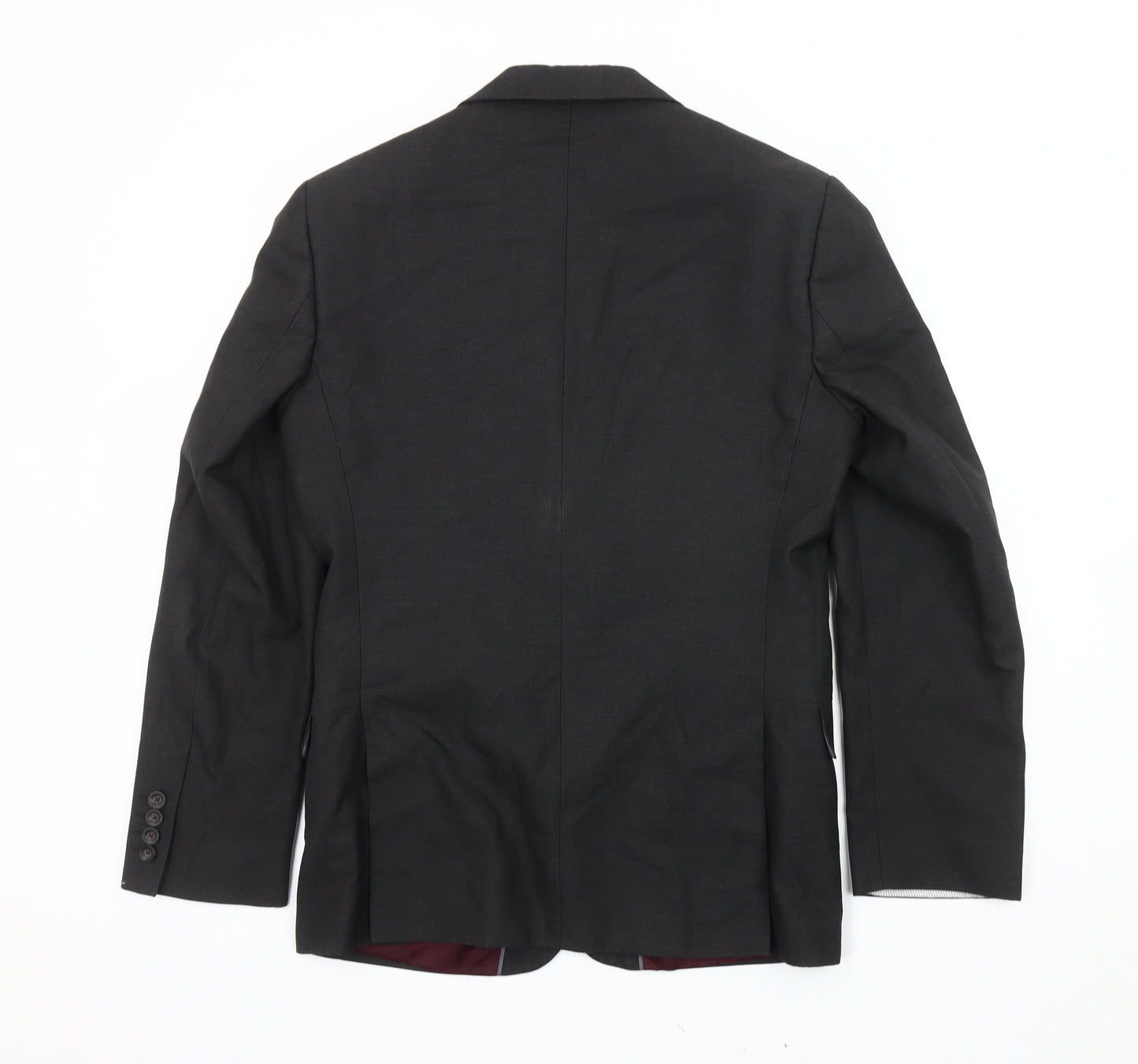 Marks and Spencer Men’s Grey Blazer 36in Regular Fit Jacket