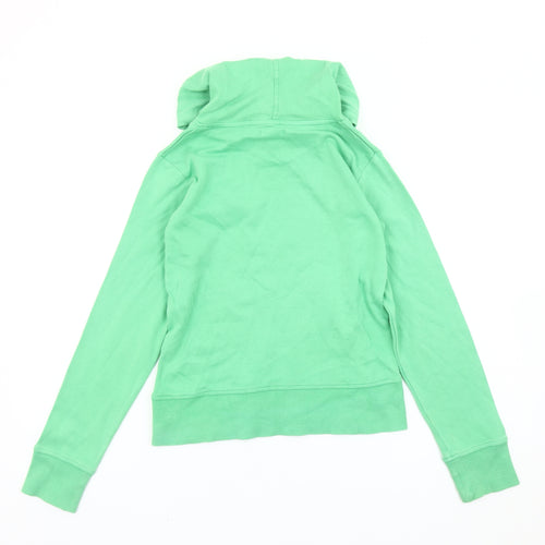 Soulcal Women’s Green Pullover Hoodie Size 8 Cotton Logo Casual