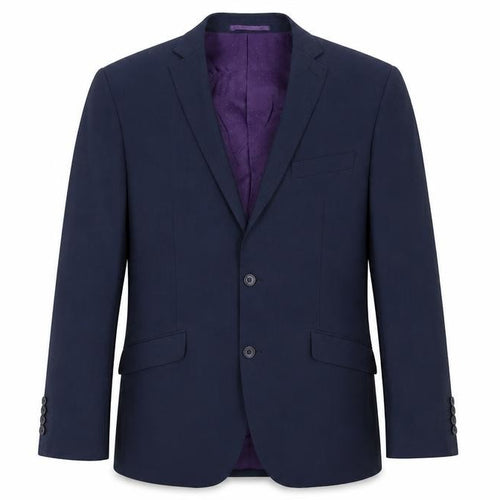 Charlie Allen for George Men's Navy Blue 40R Wool Blend Blazer