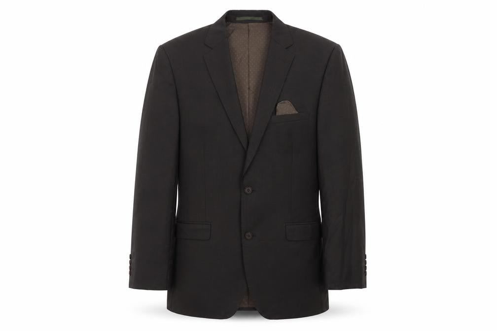 French Connection Men's Brown Wool Blend Regular Blazer Jacket 40R