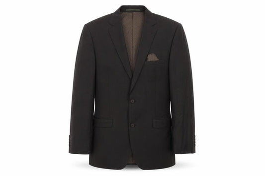 French Connection Men's Brown Wool Blend Regular Blazer Jacket 40R