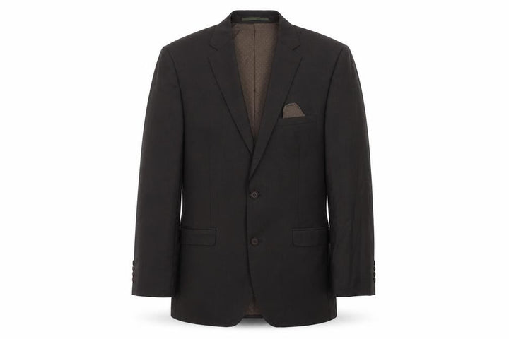 French Connection Men's Brown Wool Blend Regular Blazer Jacket 40R