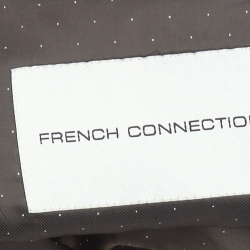 French Connection Men's Brown Wool Blend Regular Blazer Jacket 40R