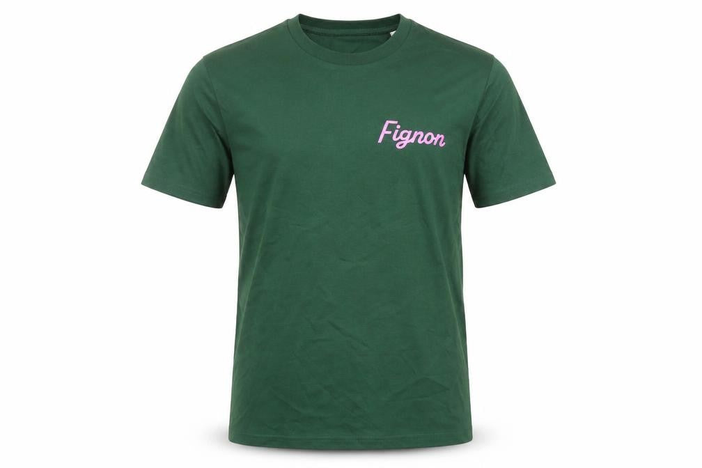 Stanley/Stella Men’s Green S Graphic Logo Cotton T-Shirt