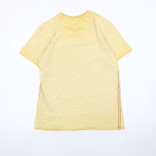 Joe Browns Men's Yellow Graphic Music T-Shirt Size S