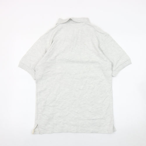 The Disney Store Men’s Grey Polo Shirt S Embroidered Mickey Logo