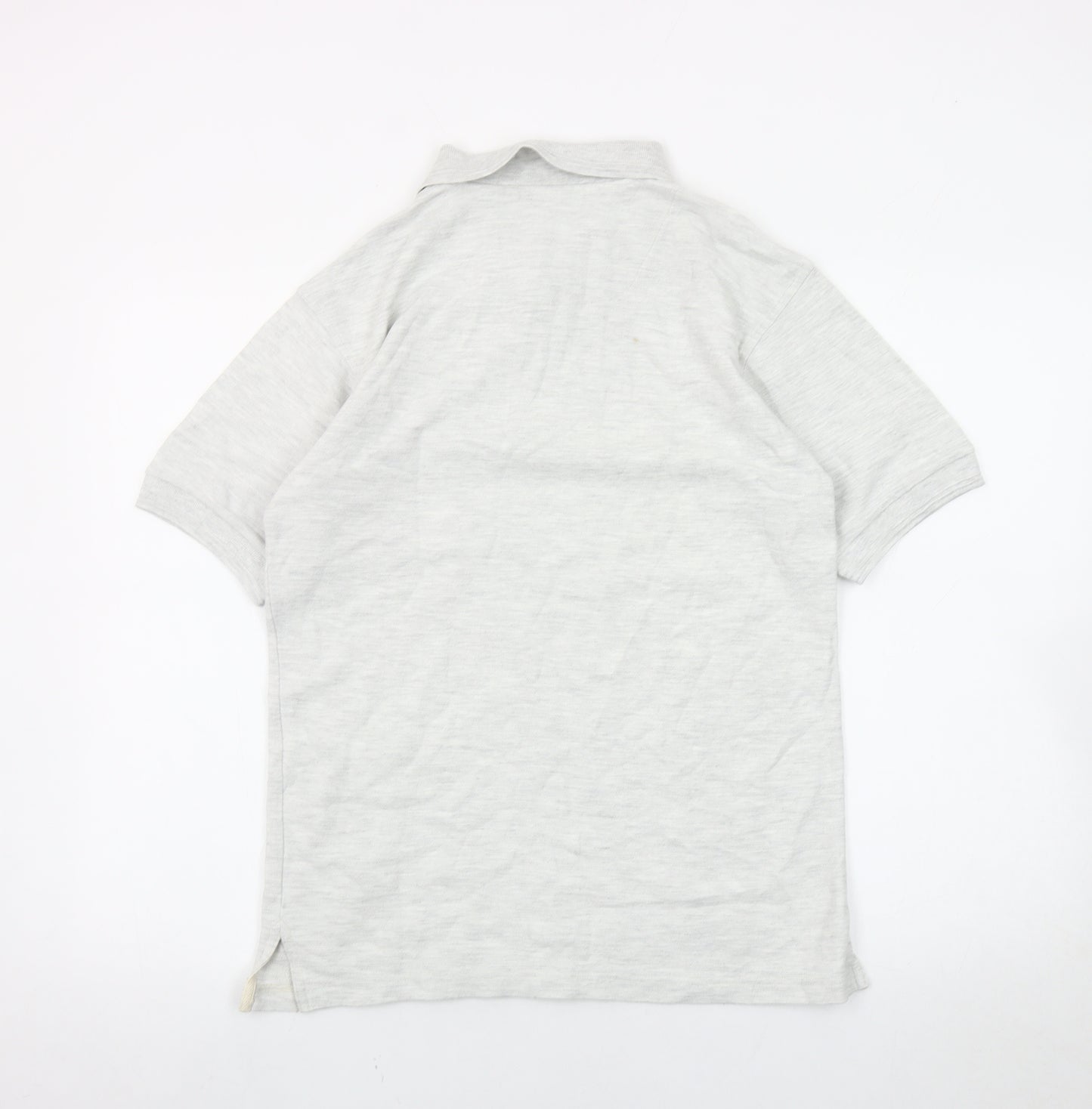 The Disney Store Men’s Grey Polo Shirt S Embroidered Mickey Logo