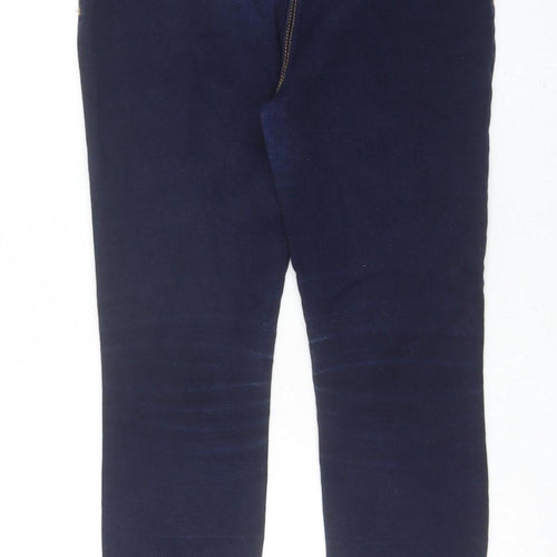 George Girls Blue Jegging Jeans 11-12 Years Slim Fit Elastic Waist