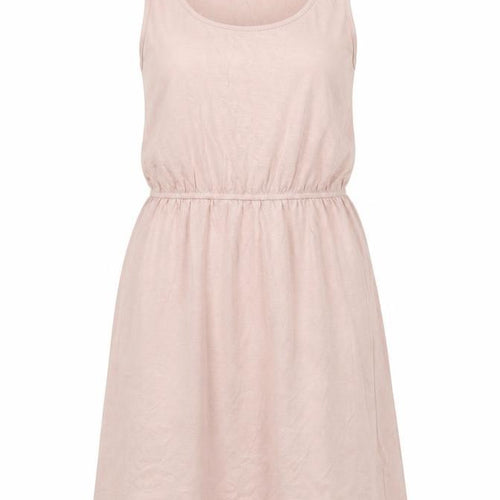 H&M Women’s Pink Knee Length Tank Dress Size 12 Cotton Modal