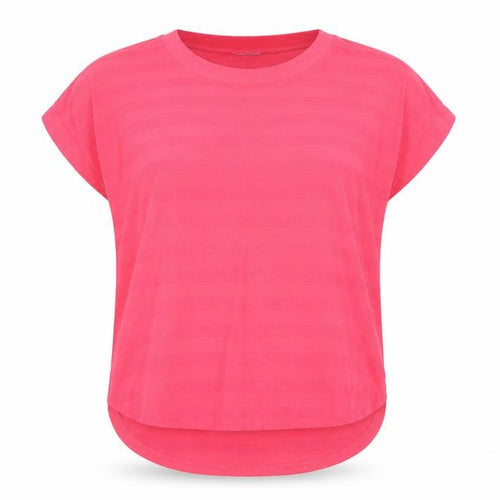 Next Women Pink Size 12 Short Sleeve Crew Neck T-Shirt