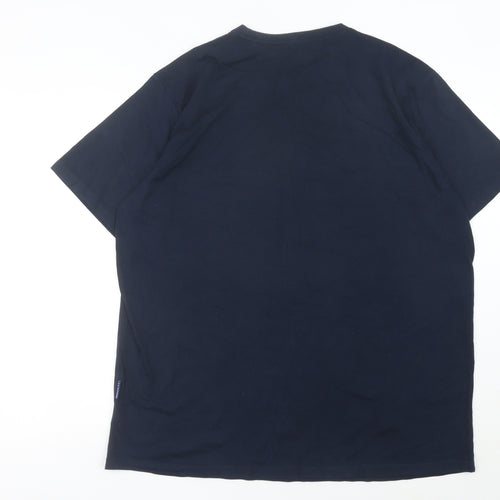 BadRhino Men’s Blue XL Graphic Outdoor Cotton T-Shirt