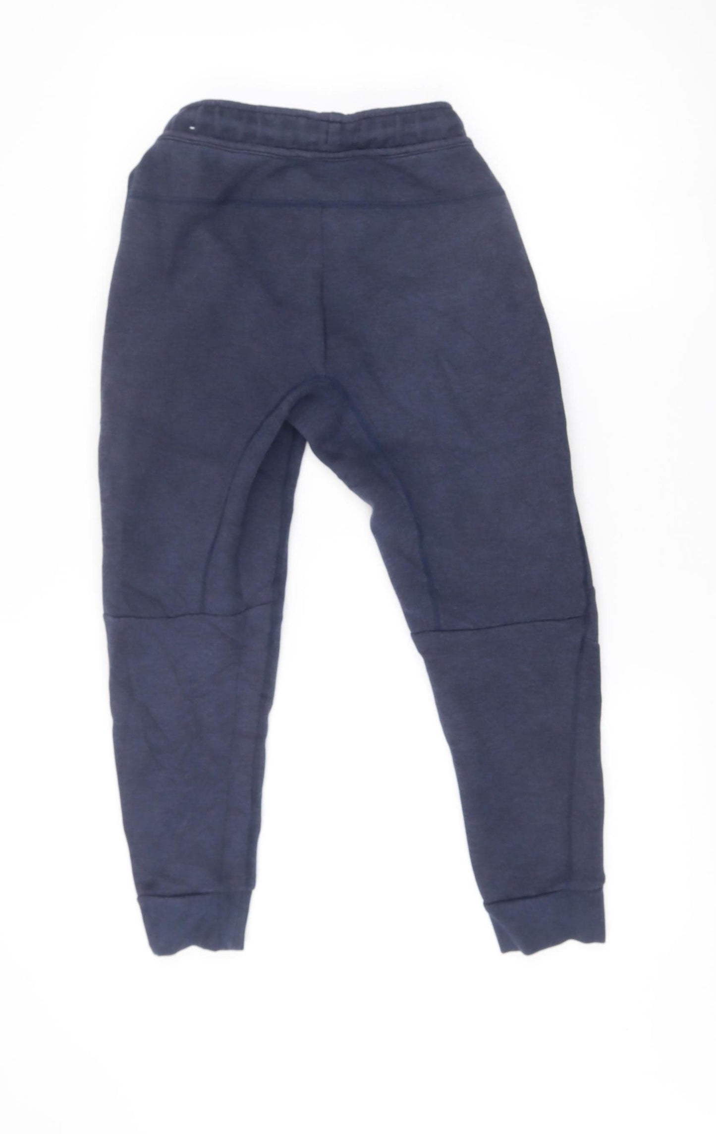 Nike Boys Blue Jogger Sweatpants Size 11 Years Cotton Blend Activewear